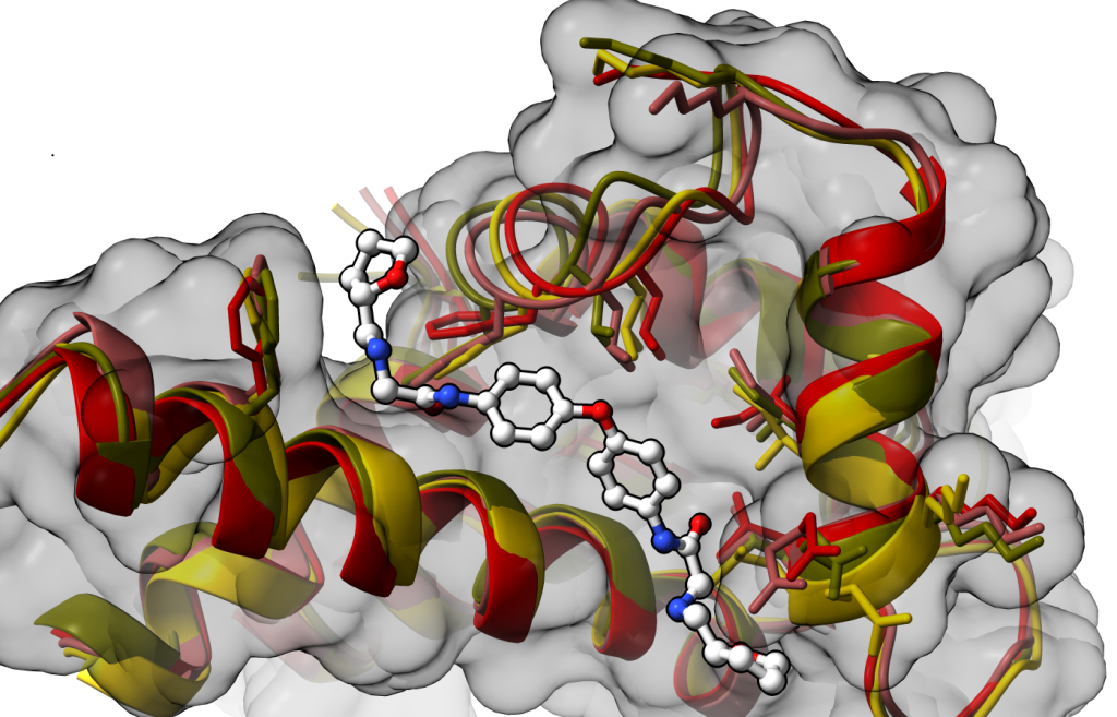 Small molecule bound to S100 protein, implicated in Alzheimer's Disease