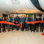 Speaker at the UM-IHC second anniversary ribbon cutting ceremony