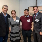 Attendees at the UM-IHC second anniversary ribbon cutting ceremony