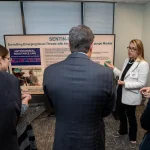 Attendees at the UM-IHC second anniversary ribbon cutting ceremony