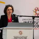 Attendees at the UM-IHC second anniversary ribbon cutting ceremony