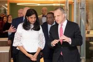 Aruna Miller and Brad Maron