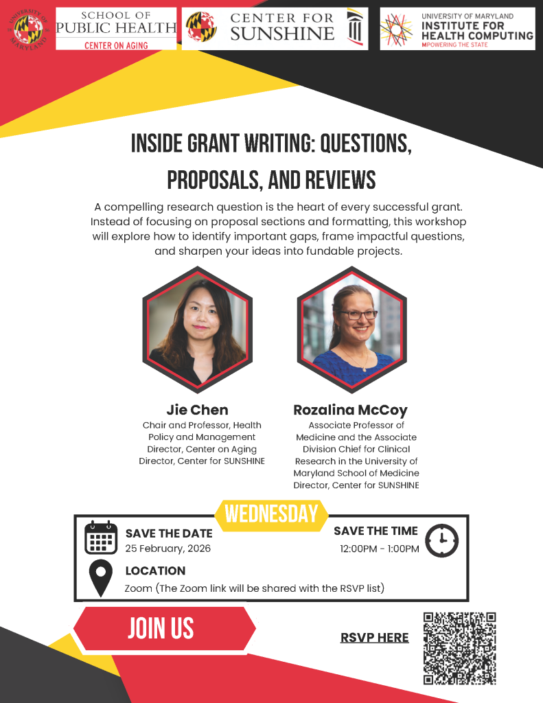 a flyer for the inside grant writing event