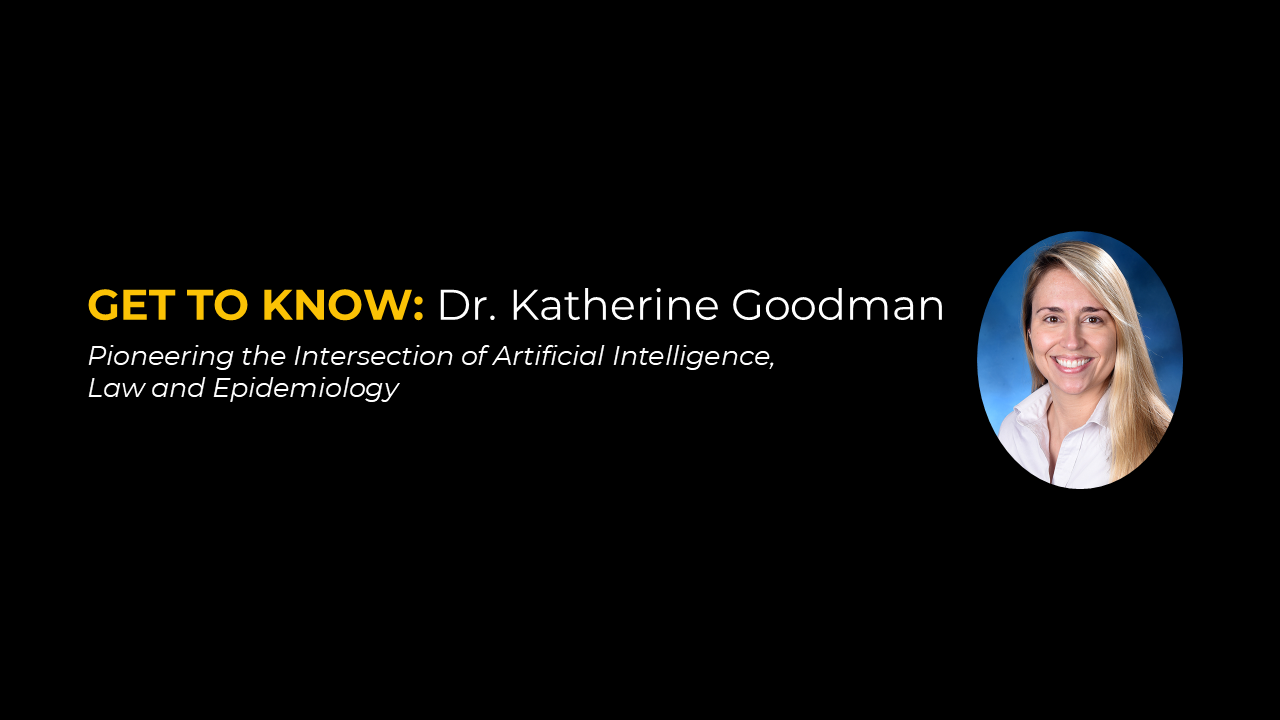 a banner image of Dr. Goodman