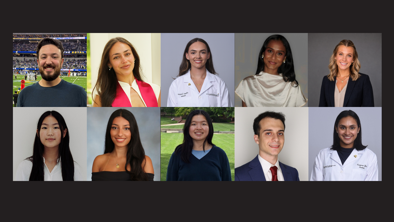 photos of the 2026 UM-IHC summer interns
