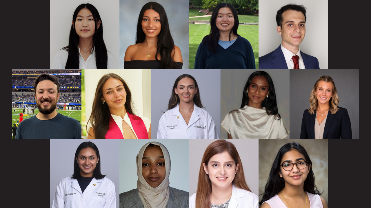photos of the 2026 UM-IHC summer interns
