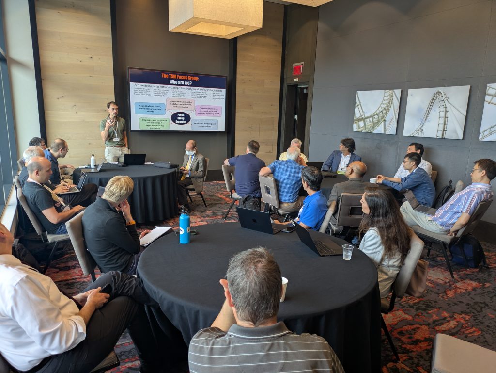 Scenes from the "Envisioning the Future of AI and Chemistry Event"