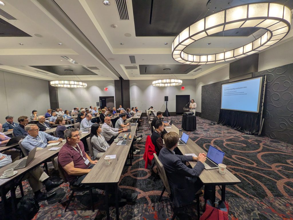 Scenes from the "Envisioning the Future of AI and Chemistry Event"